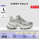 CHERY KALLY【迷雾银沙】轻奢银色老爹鞋女2025新款厚底时尚休闲增高鞋 CHERY&KALLY 香槟色 37